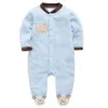 Rompers Winter Baby Boy Clother Design Sleeve Long Born Girl Velvet Full Sails Toddler Costume 221107