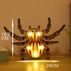 Cordes Led Halloween modélisation lumières araignée chauve-souris citrouille décorative veilleuse chaîne décor décorations pour la maison