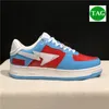 Scarpe eleganti basse 2023Sta Apes scarpe casual uomo donna Nigo Teal Marrone Fumetti giallo rosso Pelle verniciata Nero triplo bianco blu Vernice beige camoscio Rosa pastello