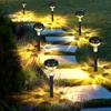 6 stücke Rasen Lampe Im Freien Wasserdichte Garten Dekor Für Pavillon Hof Landschaft Vergrabene Lampen Lichter Wiederaufladbare