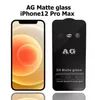 AG Volledige Cover Anti-Vingerafdruk Screen Protector Mat Gehard Glas Voor iPhone15 14 13 12 Pro max 11 X