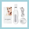 Autres outils de soins de la peau Trasonic Nettoyant pour le visage Épurateur de peau Trasound Vibration Masr Peeling Clean Tone Tool Rechargeable Beauty Instru Dhcew