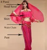 Sahne Giyim Yüksek Kaliteli Dans Kostümleri Kadınlar için Set Bollywood Orientale Kostüm