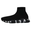 Buty 2022 NOWOŚĆ BALENCIGAS NOT SLIP KNIT BUTS BUTS Designer Buty Sock Buty męskie słynne marka trampki Triple Black Biały rozmiar 35-44