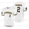 Michigan Wolverines Jersey Joe Donovan Jack Blomgren Christan Bullock Jesse Franklin Jimmy Kerr 2019 NCAA College WS W S Camisas de beisebol