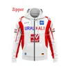 Męskie bluzy bluzy F1 Jersey Moto Motorcycle Racing Suit 2021-2022 Oficjalna strona internetowa Haas Team Zipper Turing Sportswear Y2BF