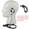 Walkie talkie 10x g-shape oorhaak microfoon oortelefoon voor Motorola XPR6000 XPR6550 DP4801 TOP