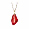 Hanger kettingen film Red Magic Stone ketting Hero personage Logo Clown zegene vrienden en familiegeschenk sieraden