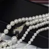 Anhänger Halsketten Luxusschmuck Perlenbrief Langer Pullover Kette Gedenkkette Modetemperament ol Großhandel