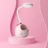 Tafellampen LED Bureau Lamp Bedroom Slaapkamer USB Night Light Girl Dormitory Desktop Decoration Small Feeding