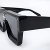 Mode Luxusdesigner Cyclone Sonnenbrille Männer Klassische Vintage quadratische dicke Plattenrahmen Brille Avantgarde einzigartige Top-Style-Anti-Ultraviolette mit Gehäuse