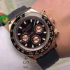 Masowe męskie zegarki 40 mm zegarki Automatyczne wodoodporne mechaniczne szafirowe szklane szklane panie na rękę Montre Luxe 4atz