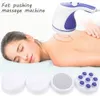 Inne rzeźbienie ciała odchudzającego ręczne tłuszczowe Cellulite Remover Electric Massager Urządzenie do domowej siłowni wibrująca tłuszcz 221104