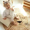 Tappeto Cartoon Tappetino rotondo per bambini Kid Play Pad Lion Playmat Soggiorno Tappeto Camera da letto Puntelli P ography 221104