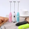 Outils à œufs Mini mousseur à lait électrique Batterie à café portable Machine en acier inoxydable Batteur à œufs Mélangeur avec mélangeur de masque à main Multi Fouet SN105