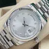 Movement Mechanical 36mm Steel Fashion Automatic Ladies Designer Mens Woman Diamond Watch Watches Men Reloj Business 2813 Wristwatches Flsb