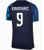 Xxxl 2022 Croatias Modric Soccer Jerseys Team National Mandzukic Perisic Kalinic 22/23 Croazia Football Shirt Kovacic Rakitic Kramaric Men Women Kids Kit Croacia 66