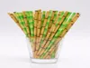Pappersstrån 19,5 cm engångsbubbla te tjock bambu juice dricka halm 25 st mycket miljövänlig mjölkstrå födelsedag bröllopsfest