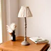 Table Lamps Retro French Lamp Rustic Led Desk American Decor Bedroom Bedside Night Light Lights Decorative Luminaires Decoration