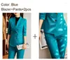 Women's Suits Women Jacket Pants Suit Sets Or Single Blazer For Office Ladies Work To Wear High Fashion Career Clothing Female Fall Slim