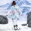 Jackets de esqui para crianças de esqui infantil meninos e meninas inverno 10 k ao ar livre à prova d'água à prova d'água calças térmicas de snowboard