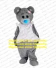 Casamento Teddy Bear Conjunto do talismã mascote traje adulto desenho animado