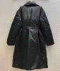 Designer feminino Jacket Jacket Jaqueta de inverno Casaco longo Moda quente Parka Belt Bolso grande feminino