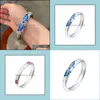 Bangle Bangle Fashion Quality Red Blue Emamel Valentines Day and Mothers Gift Armelettbangle Drop Leverans smycken Armband DH3DL