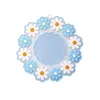 Daisy Silicone Coasters Mats Mattor v￤rmeisoleringsbord Mattor som inte glider bordsskydd Cup Mug Placemats