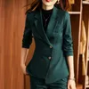 Женские костюмы женская куртка наборы костюмов или одиночный пиджак для офисных женщин работают над тем, чтобы носить одежду для карьеры с высокой модой.