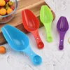 small plastic ice scoop