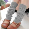 Socks Fashion Women Warm Leg Warmer Knee High Winter Knit Crochet Warmers Legging Boot Wool Slouch For Girls9766378