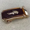 Belts Men's Zinc Alloy Automatic Belt Buckle Men Luxury Designer