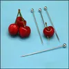 Outils De Bar En Acier Inoxydable Cocktail Picks Fruits Tooticks Pour Outils De Barre De Fête Boire Des Bâtons D'agitation Martini 459 D3 Drop Delivery Home Dh3Gn