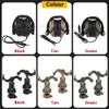 Tactical Earphone GEN 5 Headset Military Hunting Shooting Noise Cancelling Headphones for FAST Helmet OPS Wendy M-LOK Arc 221104