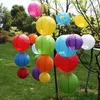 Multicolor Christmas Mid Autumn Wedding Birthday Party Decoration Lantern Round Steel Wooting Paper Lantern LK365