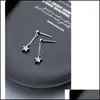 Stud Stud Design Star Earrings S925 Sterling Sier For Women Girls Jewelry Drop Brincos Orecchini Argento 925 Delivery Dhopi