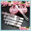 Packing Bottles Empty Cosmetic Essence Syringe Bottle Plastic Diy Water Needle Refillable Container Shuiguang Drop Delivery Office S Dhs7M