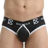 Caleçons sous-vêtements Sexy pour hommes taille basse slips extensibles respirant u-bulge tasse poche creux confortable vêtements masculins