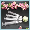 Packing Bottles Empty Cosmetic Essence Syringe Bottle Plastic Diy Water Needle Refillable Container Shuiguang Drop Delivery Office S Dhs7M