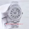 5 Star Super 9 Style Full Diamond Watch President Datejust 41mm 228236 Black Nail Automatic 18k Sapphire Watches Mens Men's Wristwatches
