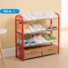 Clothing Storage Simple Plastic Shoe Shelf Removable Portable Rack Entryway Small Organizer Economic Minimalist Home Furniture