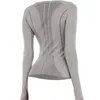 Tenues de yoga NWT Chemises Femmes Automne ong Relax Sleeve Sports T Shirt Fitness Gym Running shirt Quick Dry 221104