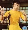 NUEVO JEET KUNE DO JUEGO DE COSTURO DE MUERTE BRUCE LEE Classic Yellow Kung Fu Uniforms Cosplay JKD4857542