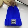 Cloches designer mode män kvinnor klassisk hatt rutig stickad vinter beani 3278