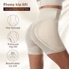 Moldeadores de mujer Mujeres High Lifter Plus Cintura Leggings Lencería Shaper Bragas Encaje Sexy Control Entrenador Acolchado Tamaño de la barriga Calidad del cuerpo Butt