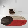 Carpet Oval Living Room Coffee Table Blanket Ins Nordic Style Geometric Sofa Bedroom Bedside Big Floor Mat 221104