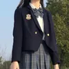 Conjuntos de roupas feminino traje de vestido jk estilo preppy colégio colegial aula de menina uniforme