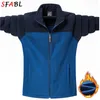 Jacken SFABL 8XL 9XL Mode Patchwork Fleece Männer Frühling Sport Parkas Mantel Windschutz Outwear Männlich Warme Frauen Y2211