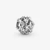 Star Diamond Pendant Charm Flowle Flowle Flower Koraliki prezent biżuteria